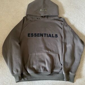 Essentials Men's Brown Hoodie